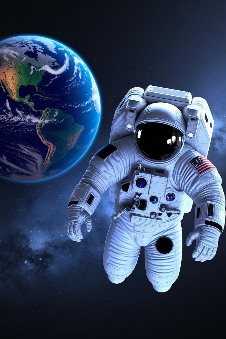 太空人與地球，延續 DAY Universe 簡報探索 AI 時代的視覺意象